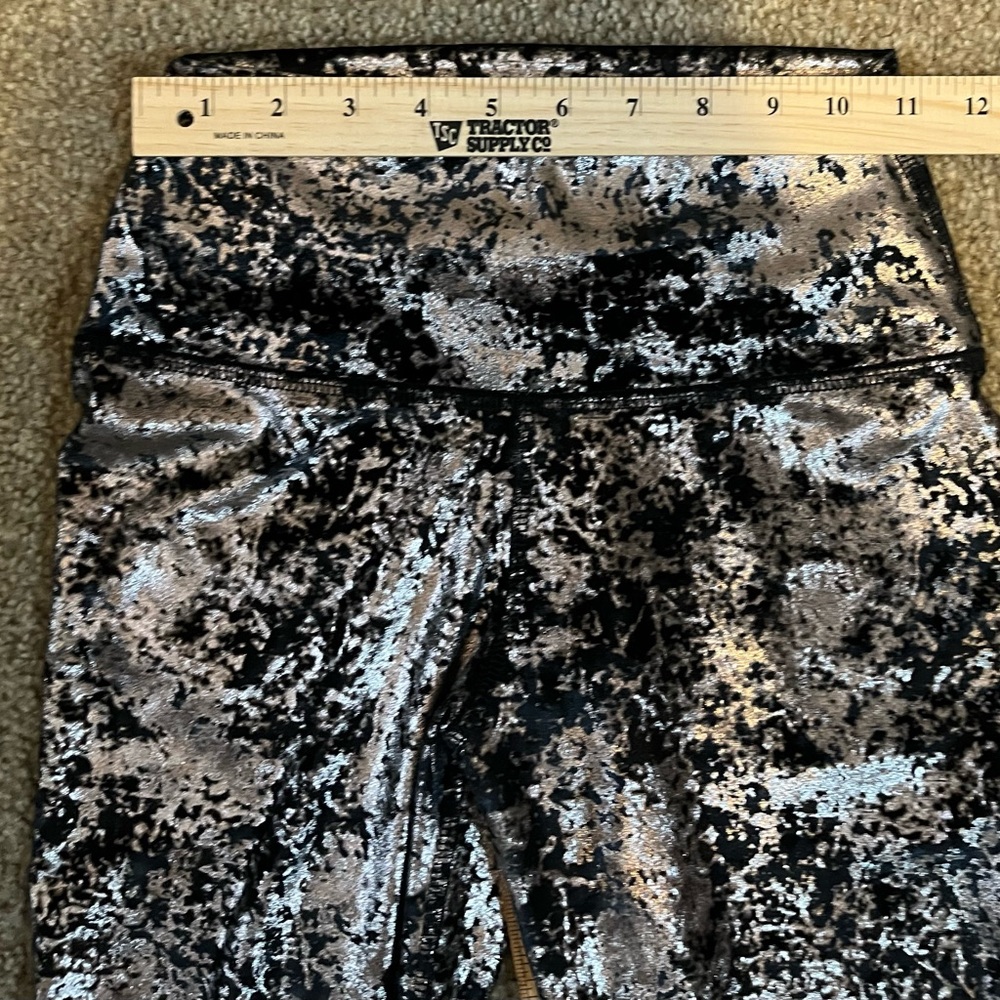 Jala Black Splatter Chill Yoga Pant size S - Picture 8 of 10